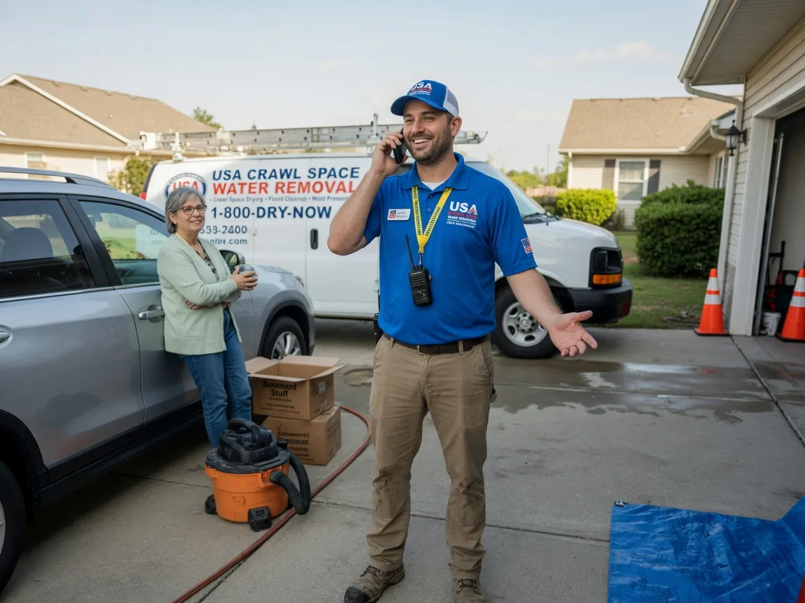 Crawl Space Water Removal La Ward, TX FAQs